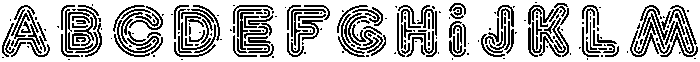 Neon Regular otf (400) Font UPPERCASE