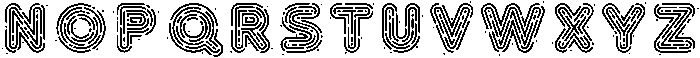 Neon Regular otf (400) Font UPPERCASE