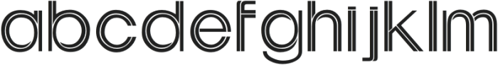 Neon Show Regular otf (400) Font LOWERCASE