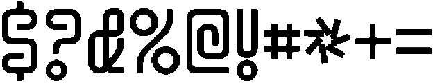 Neon Worm Regular otf (400) Font OTHER CHARS