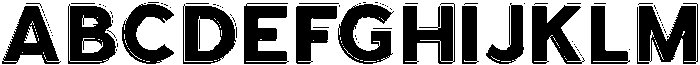 Neon otf (400) Font UPPERCASE