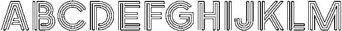 Neonlife Medium otf (500) Font UPPERCASE