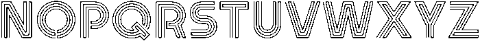 Neonlife Medium otf (500) Font UPPERCASE