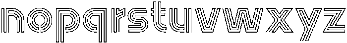 Neonlife Medium otf (500) Font LOWERCASE
