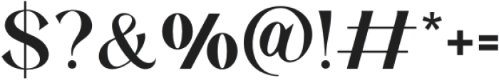 Neore Serif Regular otf (400) Font OTHER CHARS