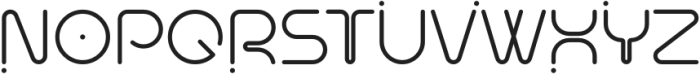 Neospark Font Regular otf (400) Font UPPERCASE