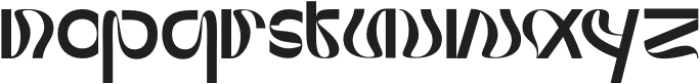 Neotrace Regular otf (400) Font LOWERCASE