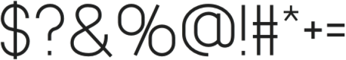 Neova Regular otf (400) Font OTHER CHARS