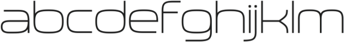 Neoverse Sans Light Expanded otf (300) Font LOWERCASE