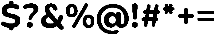 Neral Soft Bold ttf (700) Font OTHER CHARS