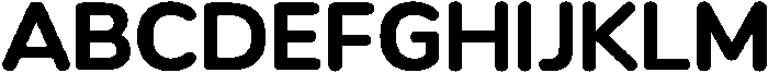 Neral Soft Bold ttf (700) Font UPPERCASE