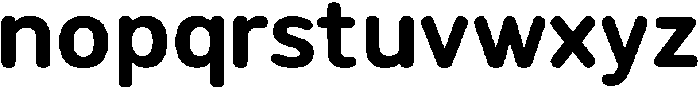 Neral Soft Bold ttf (700) Font LOWERCASE