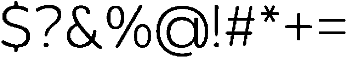 Neral Soft Light ttf (300) Font OTHER CHARS