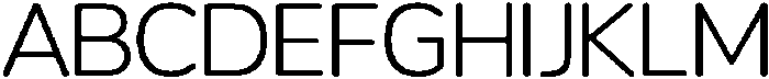 Neral Soft Light ttf (300) Font UPPERCASE