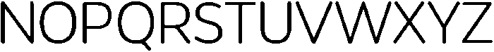 Neral Soft Light ttf (300) Font UPPERCASE
