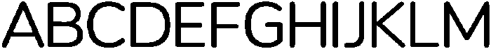 Neral Soft Regular ttf (400) Font UPPERCASE