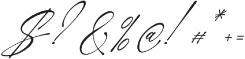 Neraltin Mistery Italic otf (400) Font OTHER CHARS