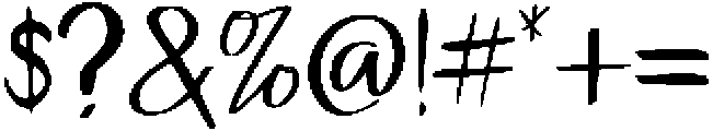 Neravera Regular otf (400) Font OTHER CHARS