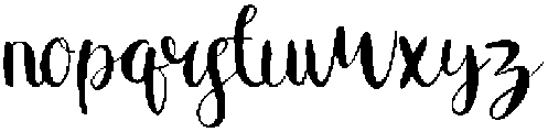 Neravera Regular otf (400) Font LOWERCASE