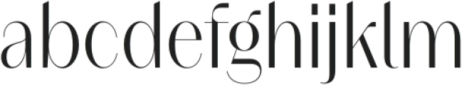 Nereida Condensed Regular otf (400) Font LOWERCASE