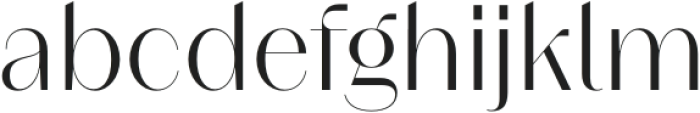 Nereida Regular otf (400) Font LOWERCASE