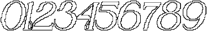 Nerilla Pixel Outline otf (400) Font OTHER CHARS