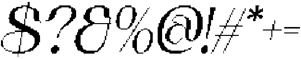 NerillaPixel-Regular otf (400) Font OTHER CHARS