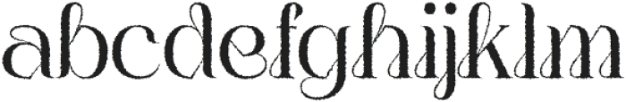 NerillaRough-Regular otf (400) Font LOWERCASE