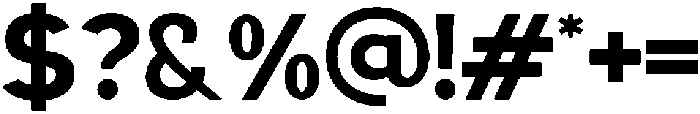 Neritho Regular otf (400) Font OTHER CHARS