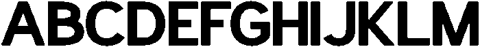 Neritho Regular otf (400) Font UPPERCASE