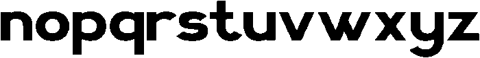 Neritho Regular otf (400) Font LOWERCASE