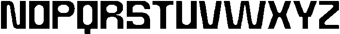 Nerlios Regular otf (400) Font UPPERCASE