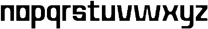 Nerlios Regular otf (400) Font LOWERCASE
