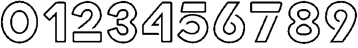 Nero Regular otf (400) Font OTHER CHARS