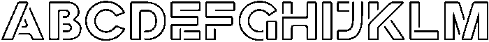 Nero Regular otf (400) Font UPPERCASE