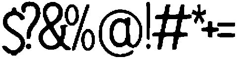 Nesako ttf (400) Font OTHER CHARS
