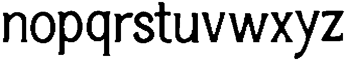 Nesako ttf (400) Font LOWERCASE