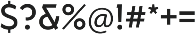 Nesia Sans Bold otf (700) Font OTHER CHARS
