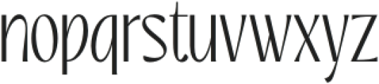 Nestfulo Light otf (300) Font LOWERCASE