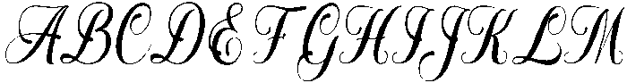 Nestin otf (400) Font UPPERCASE