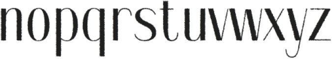 Nestine Rough Regular otf (400) Font LOWERCASE