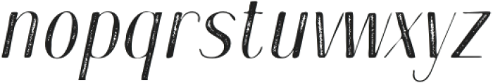 Nestine Stamp Italic otf (400) Font LOWERCASE