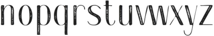 Nestine Stamp Regular otf (400) Font LOWERCASE