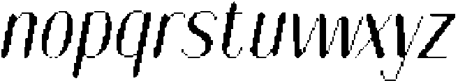 NestineRoundedPixel-Regular otf (400) Font LOWERCASE