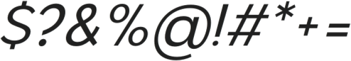 Netadyne-Italic otf (400) Font OTHER CHARS