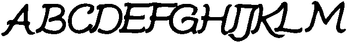 Nete ttf (400) Font UPPERCASE