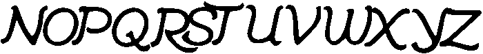 Nete ttf (400) Font UPPERCASE
