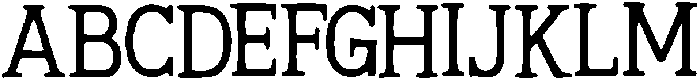 Neteho ttf (400) Font UPPERCASE