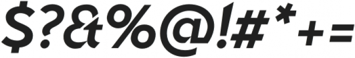 Nettle Sans Bold Italic otf (700) Font OTHER CHARS