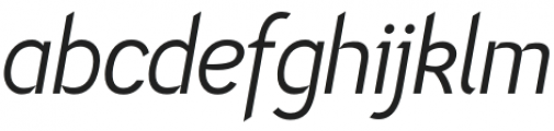 Nettle Sans Light Italic otf (300) Font LOWERCASE